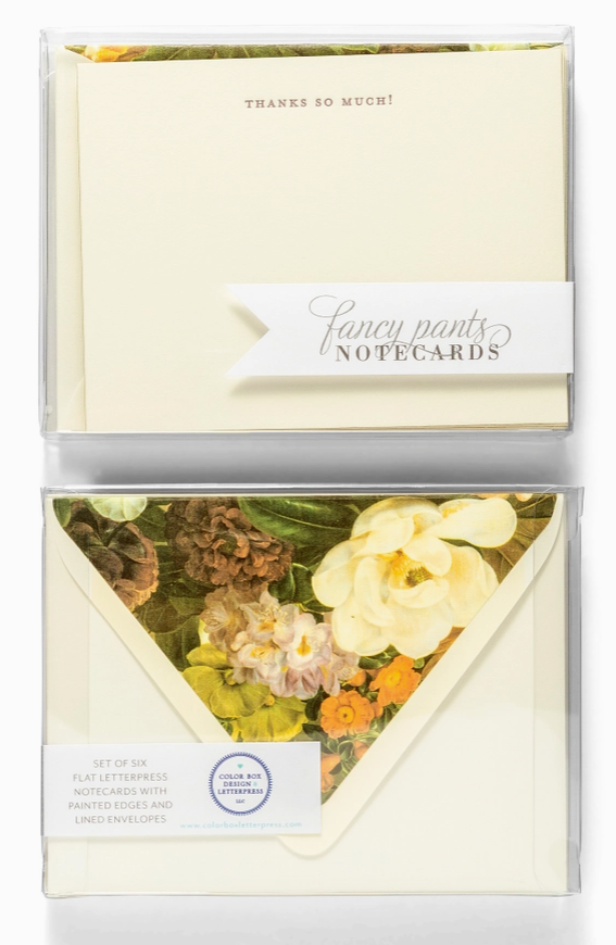Thanks So Much | Fancy Pants Letterpress Flat Notecards